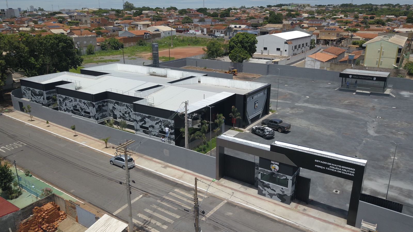 Força Tática Capital — Obra Institucional, Cuiabá MT